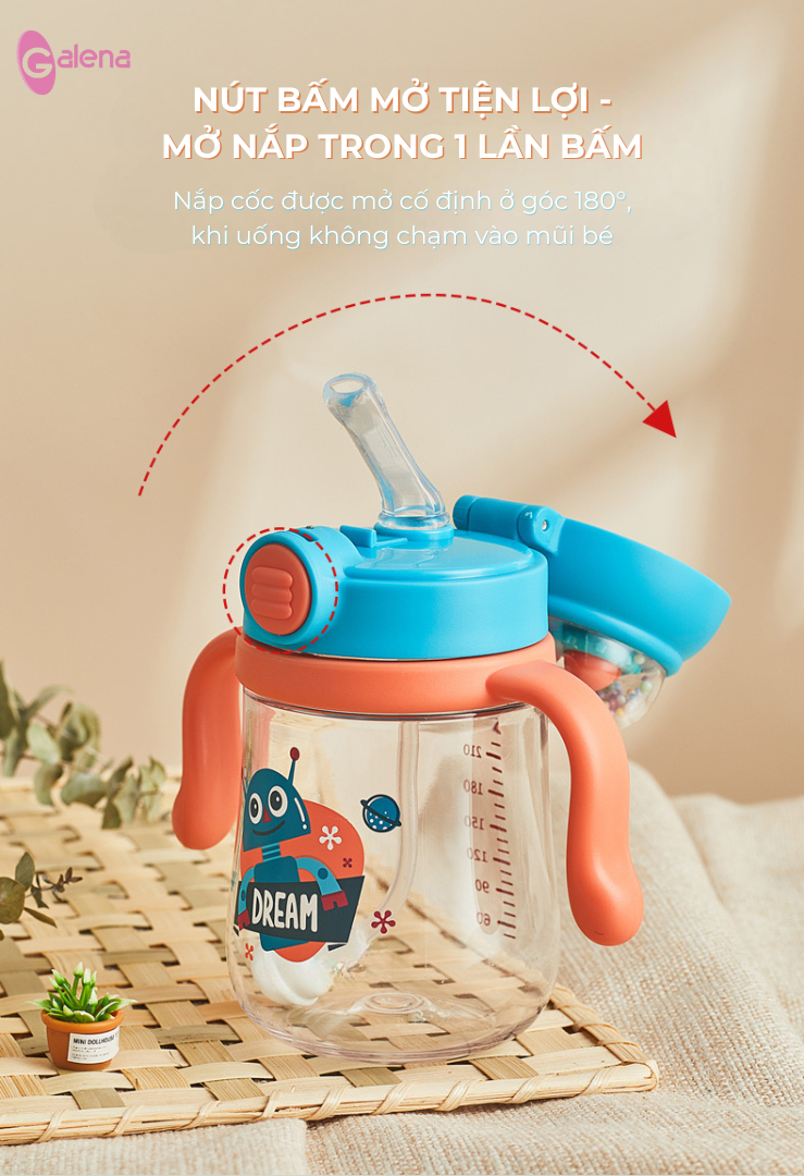 bình tập uống Galena B02 mẫu mới