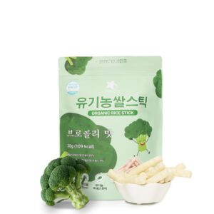 Bánh gạo hữu cơ ăn dặm KUMYYOU vị bông cải xanh