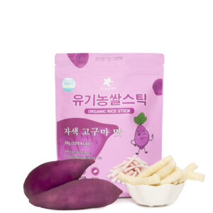 Bánh Gạo Hữu Cơ Ăn Dặm KUMYYOU Vị Khoai Lang Tím